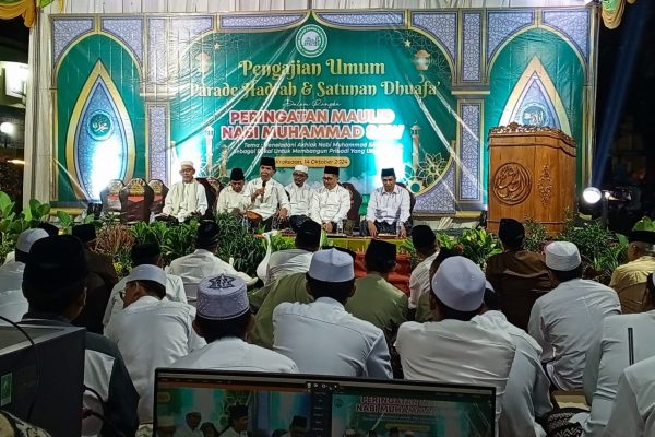 Maulid Nabi di Ar-Raudlah, Hadirkan Kiai Abu Nawas dan Santunan Dhuafa