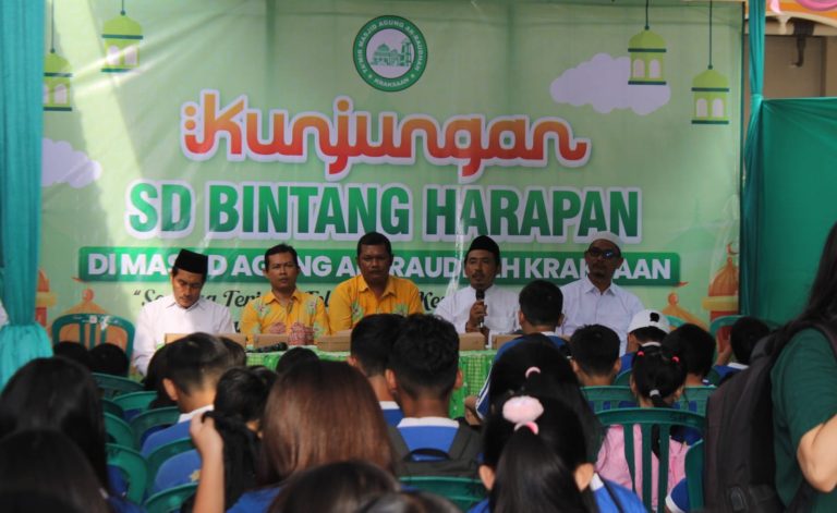 Masjid Agung Menjadi Kelas Belajar Toleransi bagi Siswa SD Bintang Harapan