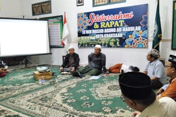 Takmir Masjid Agung Ar-Raudhah Matangkan Persiapan Isra’ Mi’raj